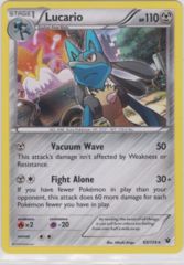 Lucario - 63/124 - Holo Rare